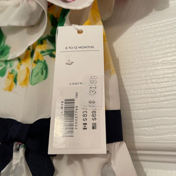 *NWT* Janie and Jack Floral Dress - Picture 6 of 6